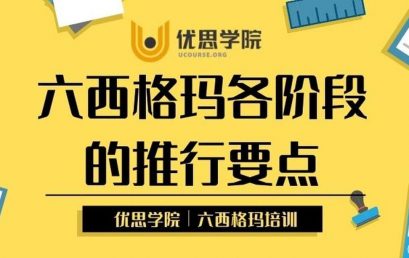 六西格玛各阶段的推行要点