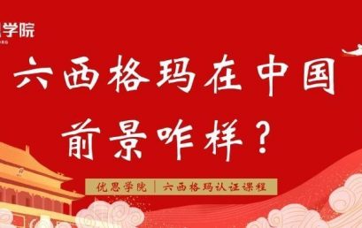 六西格玛在中国前景咋样？
