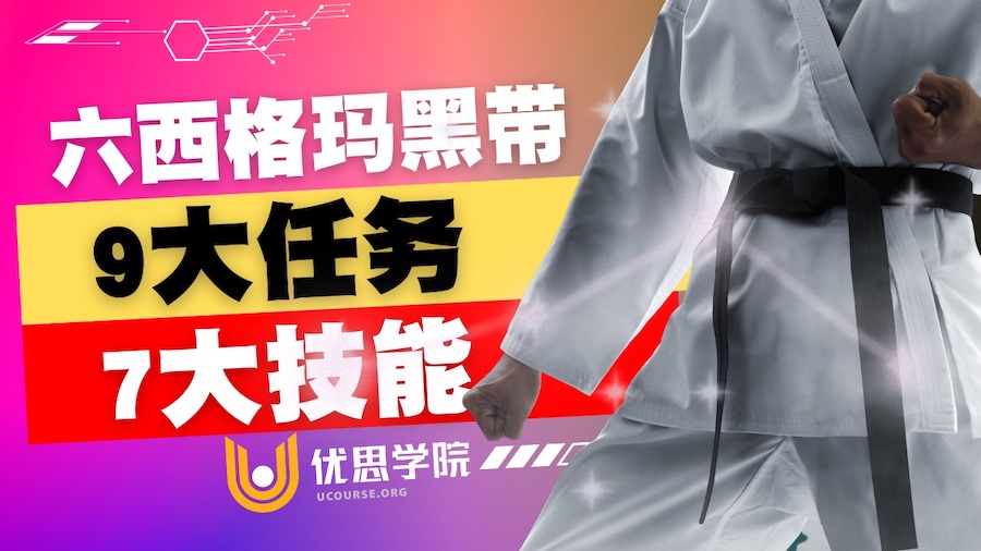 六西格玛黑带的9大任务和7大技能