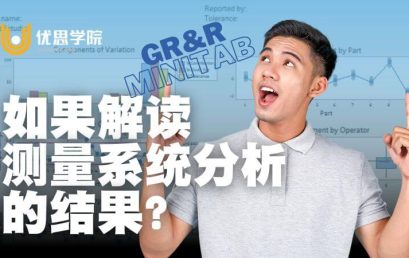 如果解读Minitab中测量系统分析（MSA GR&R）的结果？