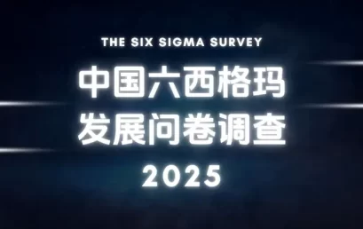中国六西格玛研究调查2025