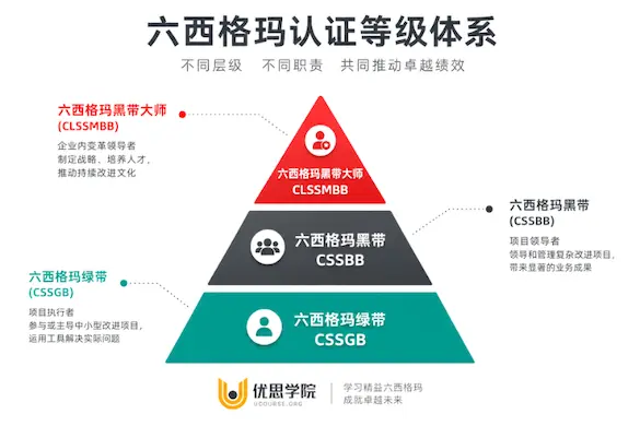 六西格玛认证等级体系